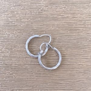 Sterling Silver Hoops